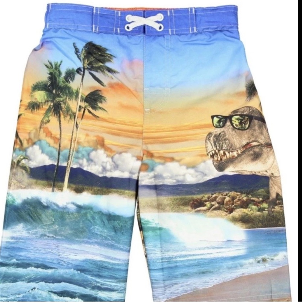 Dinosaur Swim Trunks